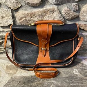 Vintage Dooney and Bourke Equestrian Briefcase